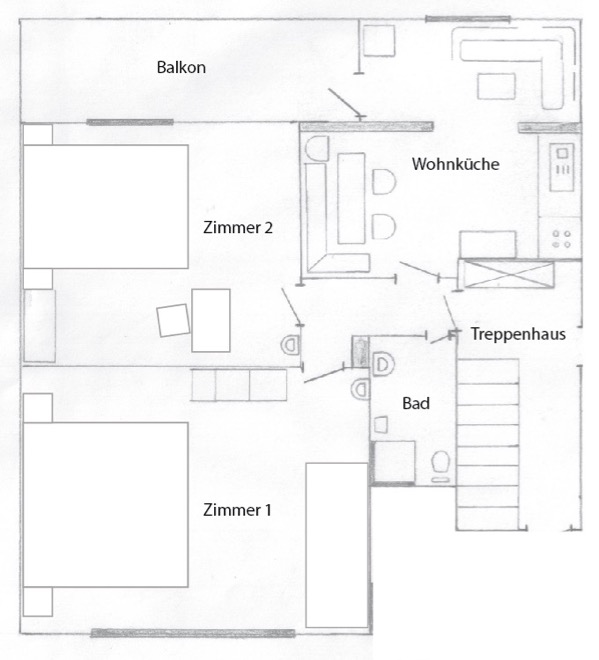 Wohnung 2 Grundriss